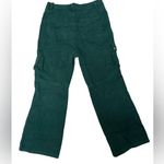 Princess Polly PAIGE Mid Rise Cargo Jeans - Denim Green (Size 0) Photo 3