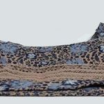 Lucky Brand Womens M Bralette Floral w Lace Lightly Padded Wireless Intimates Photo 3