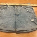 Old Navy  women’s button fly sky-hi short extra high rise jean short size 18 . Photo 1
