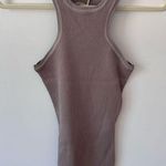 Retrofête Jill Rib Knit Mini Dress Retrofete Ser O Ya Size Medium Brown Taupe NWT Photo 4