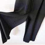 Diane Von Furstenberg  Rawena Wide Leg V-Neck Jumpsuit in Black Photo 3