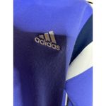 Adidas Vintage Y2K Track Jacket Purple White Zip Up Athletic Women's Medium Photo 2