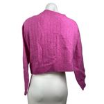 & Others Stories Womens Pink Wool Long Sleeve Button Down Cardigan Sweater Top S Photo 2