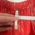 Free People Golden Hour Maxi Dress Cherry Red Floral Photo 5