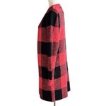 Monteau  Buffalo Check Cardigan with Pockets Photo 4