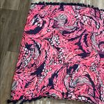Lilly Pulitzer  Looped A Jungle In Here Resort Scarf Pink Navy Photo 4