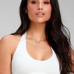 Free People Amber Ivory Seamless Halter Bralette White Photo 0