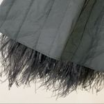 BCBGMAXAZRIA strapless feathers jewel detail dress Size 2 Photo 9