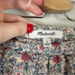 Madewell  | Colorful Floral Faux Wrap Midi Skirt Size 0 Photo 4