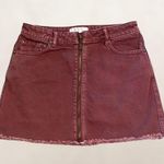 We The Free  Brown Denim Skirt Photo 0