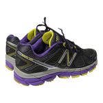 New Balance  860v4 Womens Trail Running Shoes Size 9 Black Purple Yellow WT8605S4 Photo 3