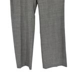 Tory Burch Straight Leg Grey Dress Pants Trousers size 14 Wool Blend Stretch Photo 3