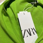 ZARA NWT  V NECK LONG SLEEVE BLOGGERS FAV BODYSUIT GREEN MEDIUM Photo 8