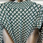 Banana Republic  Green and White Midi Dress Photo 2