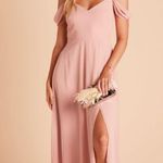 Birdy Grey NWT DEVIN CONVERTIBLE DRESSCHIFFON DUSTY ROSE Size Small Photo 1