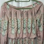 Vintage 70s Boho Floral On/Off Photo 5