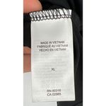 Lucky Brand  Sandwash Button Front Babydoll Blouse Jet Black XL NWT Photo 7