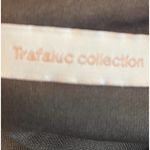 ZARA  EMBROIDERED DRESS WITH RUFFLES w/ beads-Grey‎ Small Photo 4