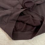 Chocolate Brown Oversized Hoodie Dres Size M Photo 4