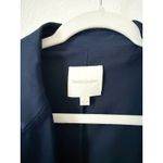 Favorite Daughter The Satin Blazer Navy Venetian Blue Medium Photo 5
