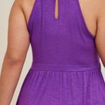 Torrid Babydoll Super Soft Slub Halter Neck Tank Photo 1