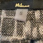 Milano Giraffe Print Knit Full Skirt Poodle Skirt 50s Black White Small 26" Photo 2