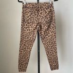 None Cheetah Print Skinny Jeans Size 27 Photo 2