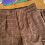 A New Day Target - - Women's High Rise Ankle Jogger Pants in Brown Plaid Photo 6