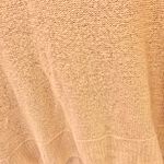 Abercrombie & Fitch V neck Light Knit Sweater Light Pink Cream M/L Photo 6