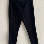 Theory Black Skinny Legging in Scuba Ankle Mid Rise Pants Womens 8 Photo 2