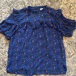 Loft  Ruffle Short Sleeve Blouse Photo 3