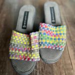 Steven By Steve Madden  Vintage Criss Cross Patchwork Wedges Photo 8