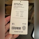 Athleta NEW Seasoft Run Midi Tank Dress Clay XL Photo 3