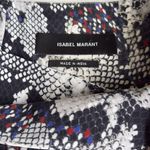 Isabel Marant Like New Silk Snakeskin Print Skirt Size XS Photo 4
