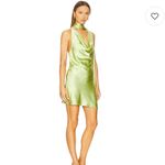 Revolve SNDYS Rosanna Mini Dress in Lime Photo 1