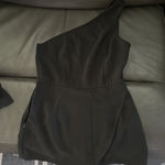 Revolve  Asymmetrical romper black Photo 0