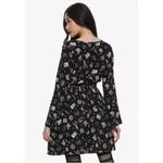 Harry Potter  Dress Womens M Black Weasleys Wizard Wheezes Bell Sleeve Witch Rock Photo 12