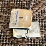 Vintage Ten Commandments necklace 925 sterling Pendant Locket New NWT Silver Photo 2