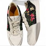 Cole Haan  White and Green Floral Sneakers Photo 6