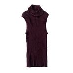 Apostrophe Ribbed Turtleneck Top Photo 2