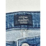 Citizens of Humanity Citizen of Humanity Womens Rocket Crop High-Rise Skinny Jeans Blue Denim Size 27 Photo 6