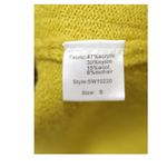 Elan Lime GreenButton Down Cardigan wool blend size Small Photo 4