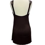 Lola Tank Top Womens L Brown Beaded Embellished Strappy Tunic Flowy Casual Chic Size L Photo 2