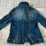 Forever 21 spike studded denim jacket Photo 3