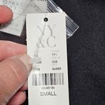 New York & Co. NY& CO Black & Ivory Geo Sleeveless Shift Dress Size Small Photo 5