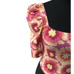 Free People NWT! Give Me More Floral Half Sleeve Crop Top - Size XS Photo 6