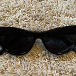 Francesca's Black Cat Eye Sunglasses Photo 0