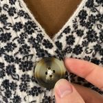 Madewell Vintage Ditsy Cameron Ribbed Cardigan Sweater in Coziest Yarn size XS Photo 8