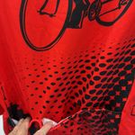 Agoda Red and Black Thermal Cycling Jersey Full Zip Jacket Womens Large Photo 4