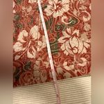 Rebecca Malone Floral Jacquard Button Front Jacket Women’s Size M Red Green Photo 7